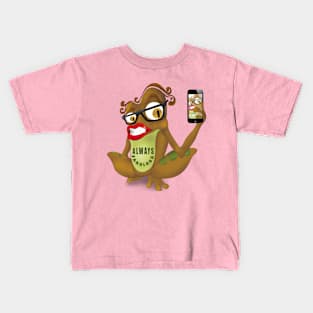 Selfie Frog Kids T-Shirt